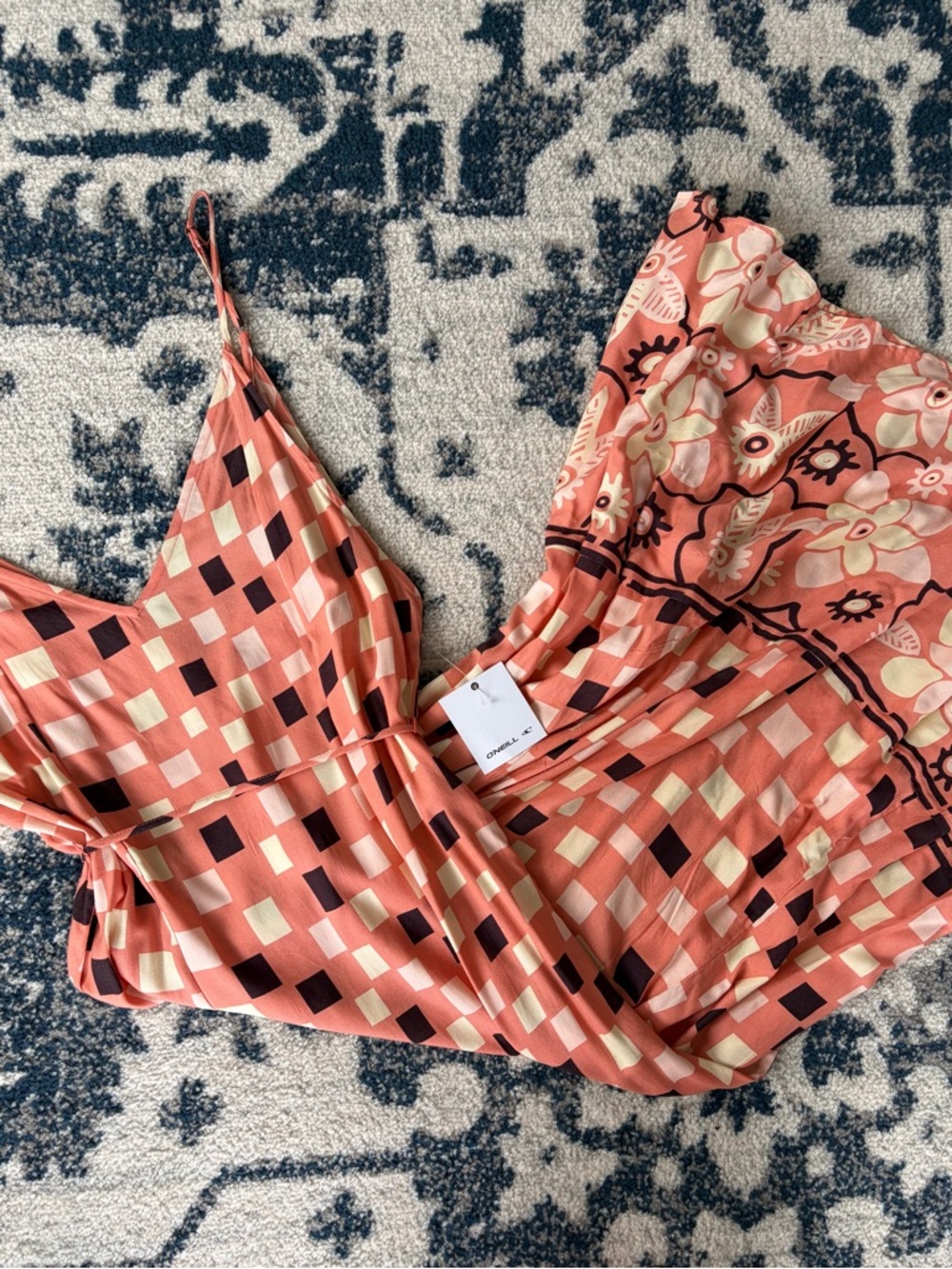 NWT O'Neill Dorthie Maxi Dress MEDIUM
